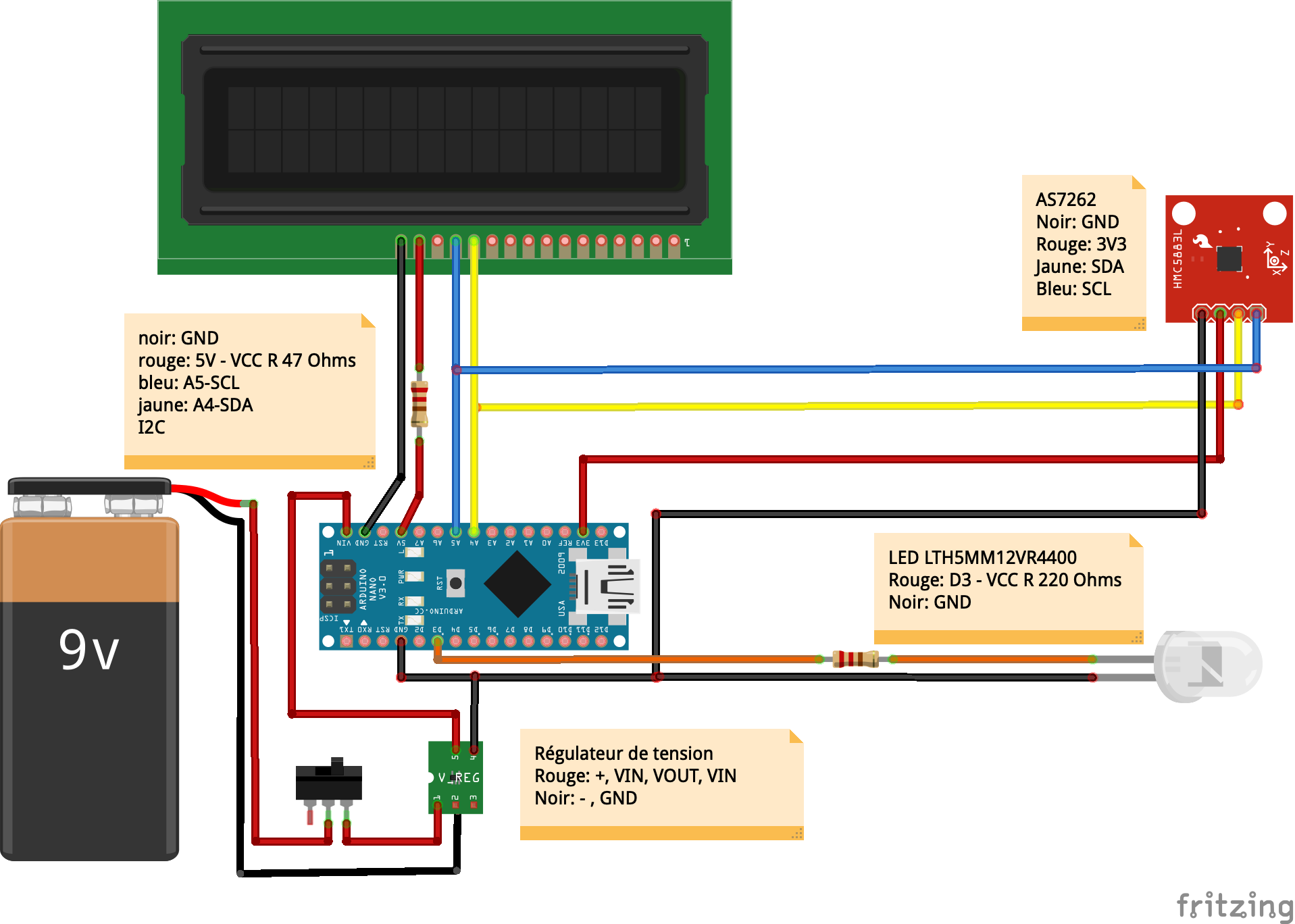 fig. 1 version V2 batterie 9v 